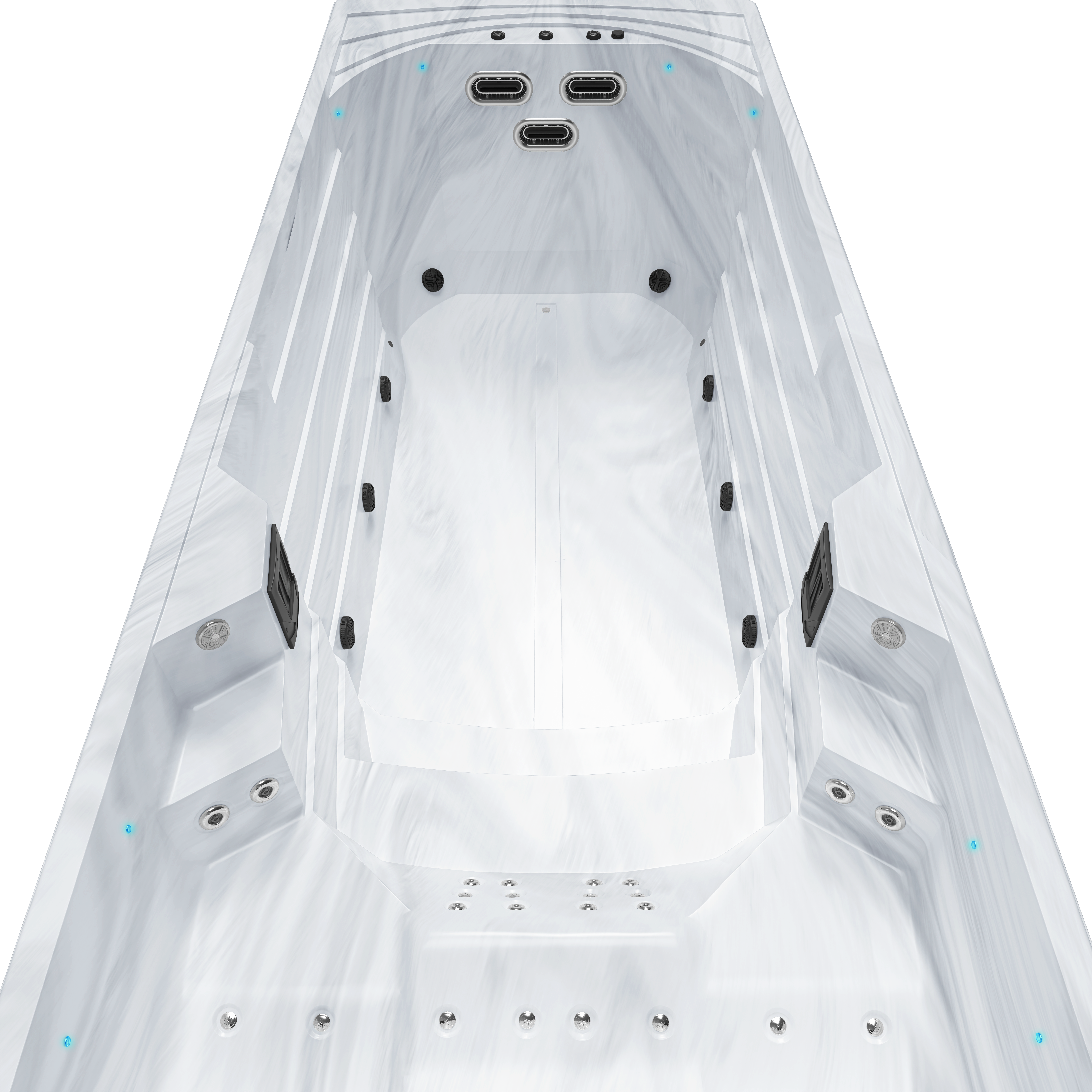 Swim Spa Denver LONG 155cm Plus **Platin Version**